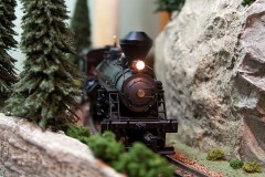 a model train locomotive
